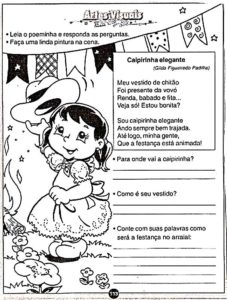 Festa Junina atividades para educação infantil 10 227x300 - Atividades sobre Festa Junina - Educação Infantil