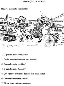 Festa junina atividades diversas 2 223x300 - Atividades sobre Festa Junina - Educação Infantil