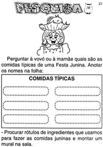 Festa junina atividades diversas 6 211x300 - Atividades sobre Festa Junina - Educação Infantil