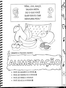 MATERNAL 111 226x300 - Projeto sobre Alimentação + Atividades