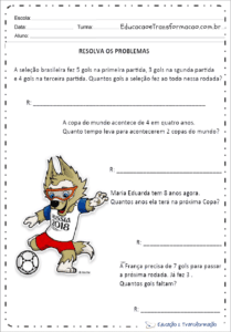 atividades copa do mundo 2018 resolva os problemas 209x300 - Atividades Copa do Mundo 2018 para Educação Infantil