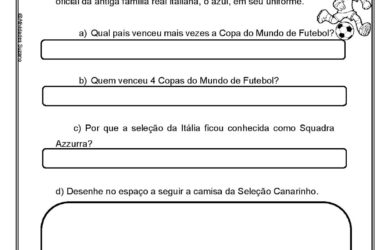 3º Ano - Mundinho da Criança - Atividades para Educação Infantil 3º Ano - Mundinho da Criança - Atividades para Educação Infantil