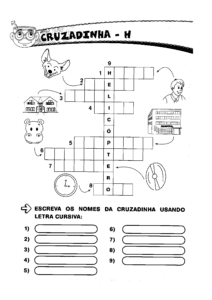 atividades para alfabetizaçao letra H 212x300 - Atividades para Alfabetização com a Letra H