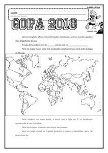 copa 2018 1º atividade page 001 212x300 - Atividades para Copa do Mundo 2018 - Imprimir
