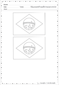 moldes copa do mundo bandeira do brasil 1 209x300 - Moldes para Mural Copa do Mundo 2018