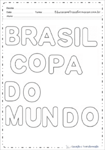 moldes de letras copa do mundo 209x300 - Moldes para Mural Copa do Mundo 2018