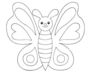 3 3 300x259 - As fases da Borboleta: História Infantil + Desenhos para colorir sobre borboletas
