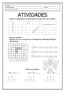 atividades de matemática