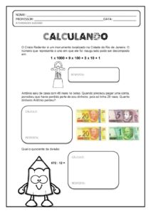 CALCULANDO 5º ANO page 003 212x300 - Diversas Atividades de Matemática para imprimir - Anos Iniciais