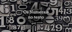 atividade para completar o texto com números