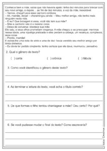 atividades educativas genero textual cronica interpretacao de texto fernando sabino cronica o melhor amigo lingua portuguesa ideia criativa ensino fundamental 2 212x300 - Atividades sobre o Dia do Amigo - 20 de Julho: Atividades escolares