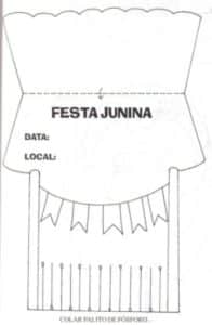 festa junina convite2 196x300 - Convites para Festa Junina: 3 modelos de convites para imprimir