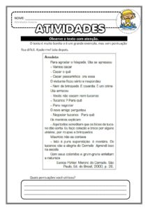 trabalhando com textos 3º ano page 003 212x300 - Diversas Atividades de Português para imprimir - Anos Iniciais