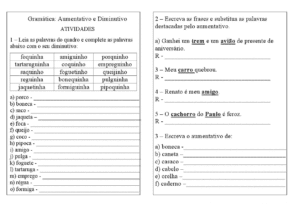 4 300x212 - Atividades de Português para o 2° Ano