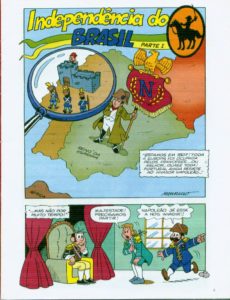 COLEÇÃ 1 1 230x300 - Independência do Brasil em quadrinhos - Turma da Mônica