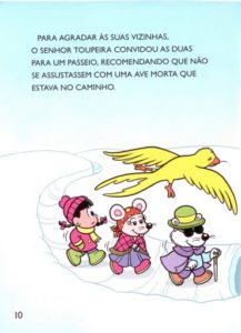 Polegarzinha 10 217x300 - História Infantil A Polegarzinha - Rosinha e Chico Bento