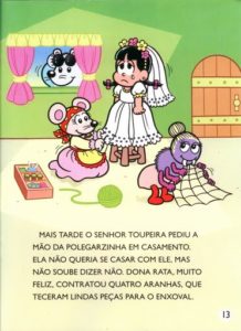 Polegarzinha 13 218x300 - História Infantil A Polegarzinha - Rosinha e Chico Bento