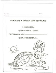 A canoa virou 1 230x300 - Sequência Didática: A canoa virou - Cantiga Infantil