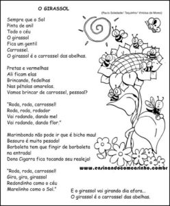 atividades o girassol plano de aula primavera 248x300 - Poema O Girassol: Plano de Aula