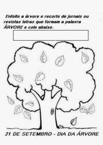 árvore 212x300 - Texto e Atividades sobre o Dia da Árvore - 21 de Setembro