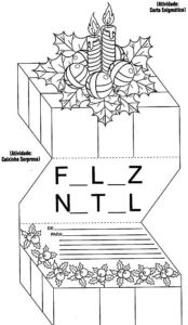 atividades e modelinhos para o natal 24 174x300 - Moldes de Cartões Natalinos para Imprimir