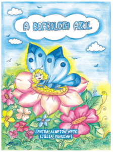 livro 1 224x300 - A borboleta azul: Livro, atividades de compreensão e sequência didática