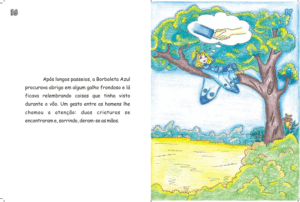 livro 11 300x202 - A borboleta azul: Livro, atividades de compreensão e sequência didática