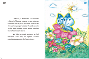 livro 13 300x199 - A borboleta azul: Livro, atividades de compreensão e sequência didática