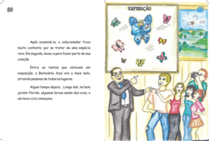 livro 15 300x202 - A borboleta azul: Livro, atividades de compreensão e sequência didática