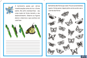 livro 17 300x201 - A borboleta azul: Livro, atividades de compreensão e sequência didática