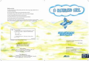 Livro Infantil A borboleta azul