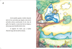 livro 4 300x203 - A borboleta azul: Livro, atividades de compreensão e sequência didática