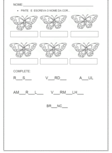 projeto 12 220x300 - A borboleta azul: Livro, atividades de compreensão e sequência didática