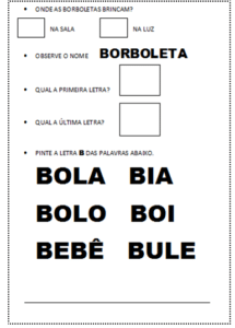 projeto 9 215x300 - A borboleta azul: Livro, atividades de compreensão e sequência didática