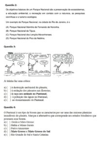 exercício ecossistema2 208x300 - Atividades sobre o Ecossistema para Imprimir