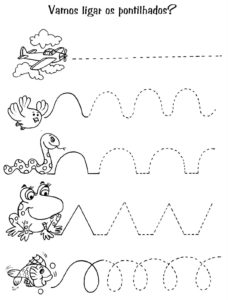ligandopontilhados 228x300 - Atividades escolares sobre Coordenação Motora