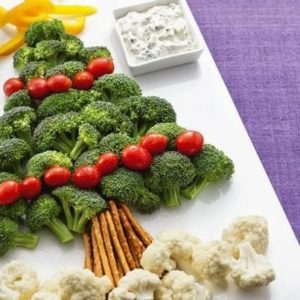 Atividade Natalina: Lanche em formato de Árvore de Natal