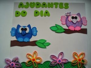 incantatoweb blogspot com br 2 300x225 - Decoração para sala de aula: Corujinha com molde